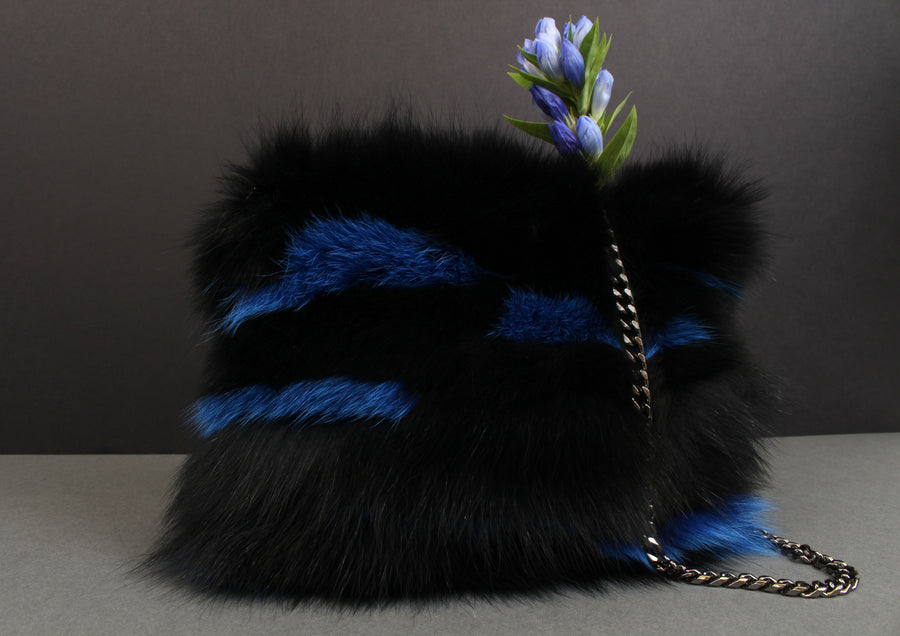 Dazzling Blue Aurora Handbag
