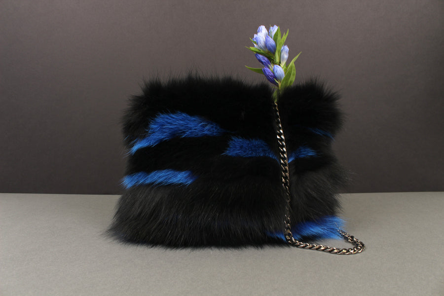Dazzling Blue Aurora Handbag